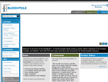 Tablet Screenshot of buddipole.com